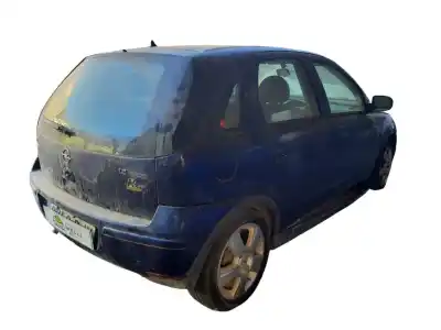 Scrapping Vehicle opel corsa c blue line of the year 2005 powered z12xep