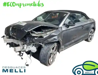 Veicolo di demolizione audi a3 cabrio (8ve) design edition dell'anno 2001 alimentato crl