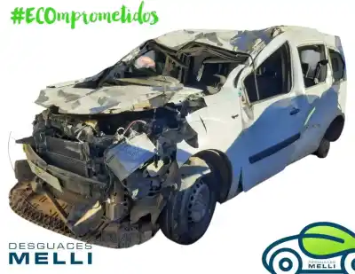 Scrapping Vehicle renault kangoo profesional of the year 2001 powered k9k628