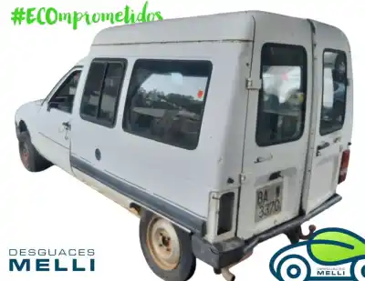 Scrapping Vehicle citroen c15 d of the year 2001 powered 161a