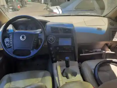 Scrapping Vehicle ssangyong kyron 200 xdi limited of the year 2007 powered d20dt