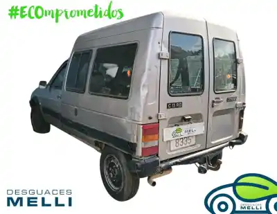 Veículo de Sucata citroen c15 d do ano 2001 alimentado 161a