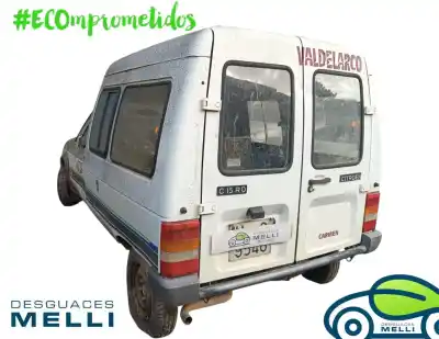 Veículo de Sucata citroen c15 rd familiale do ano 2001 alimentado 161a