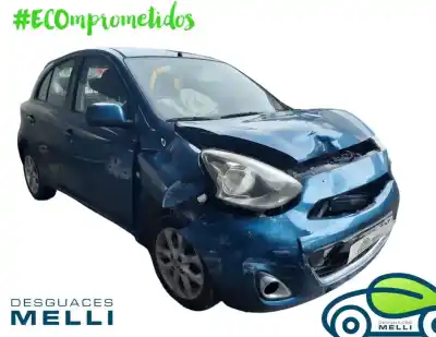 Veículo de Sucata nissan micra iv (k13k) 1.2 do ano 2015 alimentado hr12de