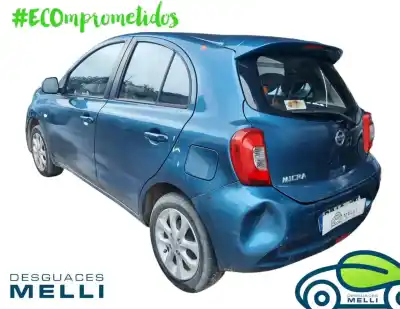 Veículo de Sucata nissan micra iv (k13k) 1.2 do ano 2015 alimentado hr12de