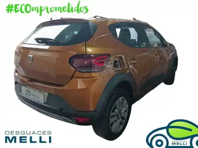 Veículo de Sucata dacia sandero iii stepway comfort do ano 2021 alimentado h4d470