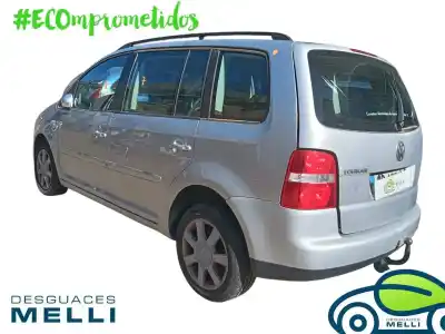 Scrapping Vehicle VOLKSWAGEN TOURAN VAN (1T1, 1T2) 1.9 TDI of the year 2001 powered BKC