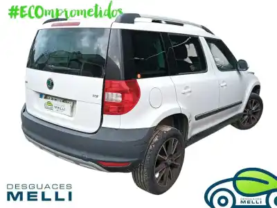 Veículo de Sucata skoda yeti (5l) 2.0 tdi do ano 2012 alimentado cfha