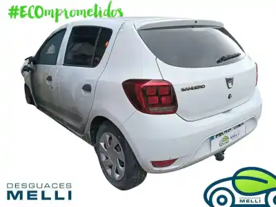Veículo de Sucata dacia sandero essential do ano 2018 alimentado b4d