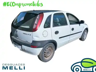 Scrapping Vehicle opel corsa c furgoneta/hatchback (x01) 1.7 di 16v (f08, w5l) of the year 2001 powered y17dtl