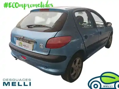 Veículo de Sucata peugeot 206 berlina xr do ano 1999 alimentado wjz