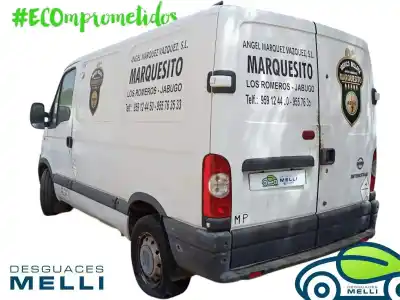 Scrapping Vehicle nissan interstar mod. 04 (x70) kasten l1h1 3.3t 114 cv / 84 kw of the year 2007 powered g9u