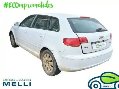 Veículo de Sucata audi a3 sportback (8p) 2.0 tdi ambiente (dpf) do ano 2001 alimentado bkd