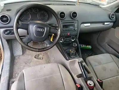 Veículo de Sucata audi a3 sportback (8p) 2.0 tdi ambiente (dpf) do ano 2001 alimentado bkd