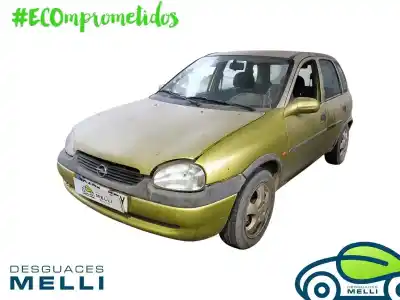Sloopvoertuig opel corsa b (s93) 1.7 d (f08, f68, m68) van het jaar 2000 aangedreven x17d