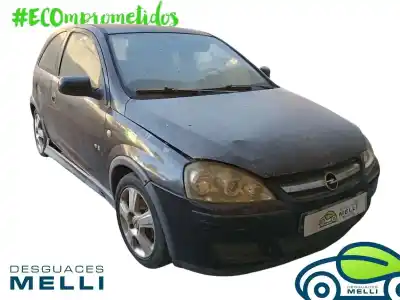 Scrapping Vehicle opel corsa c blue line of the year 2004 powered z12xe