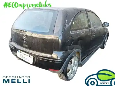 Scrapping Vehicle opel corsa c blue line of the year 2004 powered z12xe
