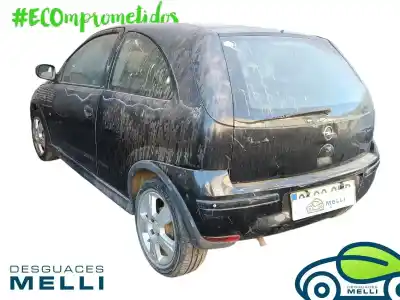 Scrapping Vehicle opel corsa c blue line of the year 2004 powered z12xe