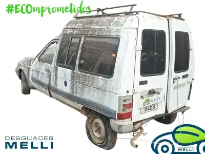 Veículo de Sucata citroen c15 d do ano 1997 alimentado 161a