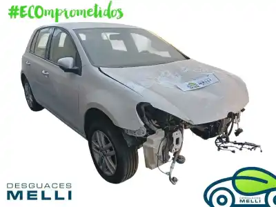 Veículo de Sucata volkswagen golf vi (5k1) 1.4 tsi do ano 2010 alimentado caxa