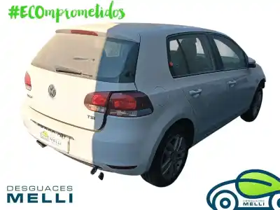 Veículo de Sucata volkswagen golf vi (5k1) 1.4 tsi do ano 2010 alimentado caxa