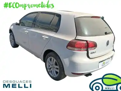 Veículo de Sucata volkswagen golf vi (5k1) 1.4 tsi do ano 2010 alimentado caxa