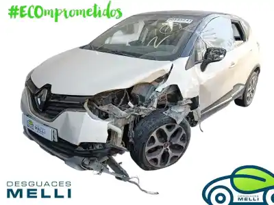 Veicolo di demolizione renault captur zen dell'anno 2018 alimentato k9k608