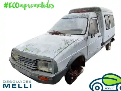 Veículo de Sucata citroen c15 d do ano 1997 alimentado 161a