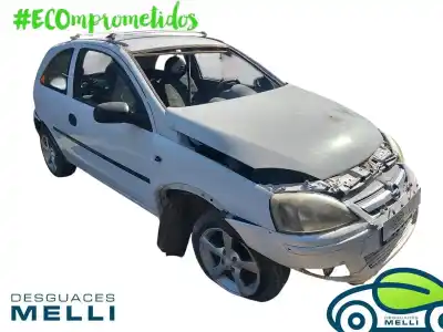 Scrapping Vehicle opel corsa c blue line of the year 2003 powered z13dt
