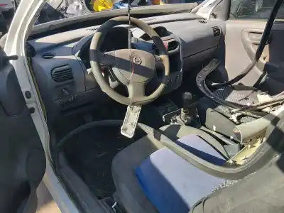 Scrapping Vehicle opel corsa c blue line of the year 2003 powered z13dt