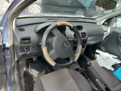 Scrapping Vehicle opel corsa c blue line of the year 2001 powered z12xep