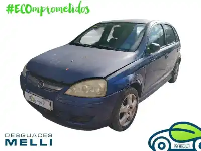 Scrapping Vehicle opel corsa c blue line of the year 2001 powered z12xep