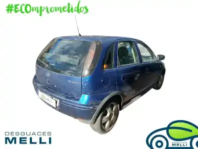 Scrapping Vehicle opel corsa c blue line of the year 2001 powered z12xep