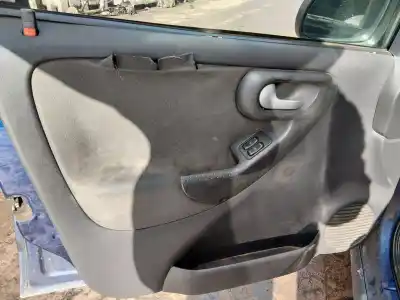 Scrapping Vehicle opel corsa c blue line of the year 2001 powered z12xep