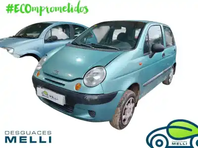 Veículo de Sucata daewoo matiz se do ano 2001 alimentado f8cv