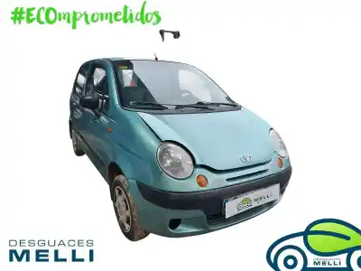 Veículo de Sucata daewoo matiz se do ano 2001 alimentado f8cv
