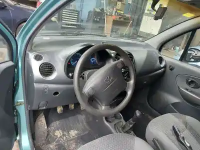 Veículo de Sucata daewoo matiz se do ano 2001 alimentado f8cv