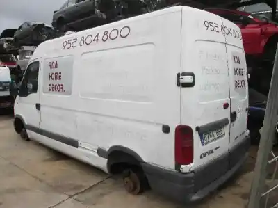 Veículo de Sucata opel movano combi medio 3.5t 114 cv / 84 kw do ano 2001 alimentado 