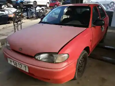 Verschrottungsfahrzeug HYUNDAI ACCENT (X3) 1.3 LS des Jahres 1995 angetrieben G4EH