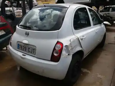 Veicolo di demolizione nissan micra (k12e) acenta dell'anno 2003 alimentato g-cg1