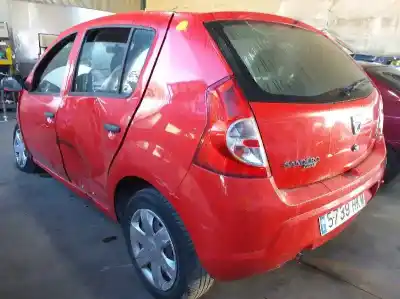 Veicolo di demolizione dacia sandero podium dell'anno 2012 alimentato k9k892