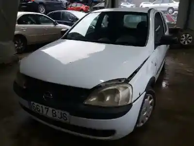 Scrapping Vehicle opel corsa c furgoneta/hatchback (x01) 1.7 di 16v (f08, w5l) of the year 2001 powered y17dtl