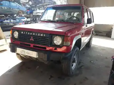 Scrapping Vehicle MITSUBISHI MONTERO (L040) 2500 TD of the year 1988 powered DIESEL Scrapping Vehicle MITSUBISHI MONTERO (L040) 2500 TD of the year 1988 powered DIESEL