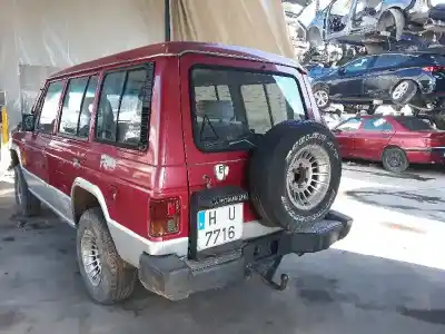 Scrapping Vehicle mitsubishi montero (l040) 2500 td of the year 1988 powered diesel Scrapping Vehicle mitsubishi montero (l040) 2500 td of the year 1988 powered diesel