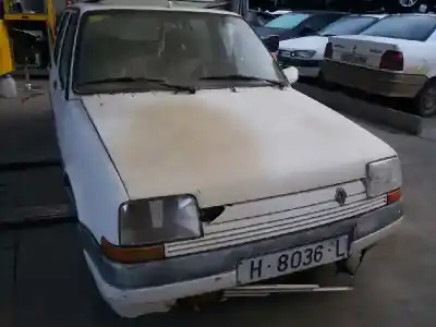 Veículo de Sucata RENAULT 5 (B/C40) GTL (B/C 402. C 407) 58 CV / 43 KW do ano 1989 alimentado C1J