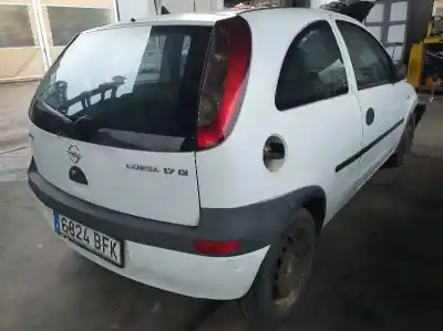 Scrapping Vehicle opel corsa c furgoneta/hatchback (x01) 1.7 di 16v (f08, w5l) of the year 2001 powered y17dtl
