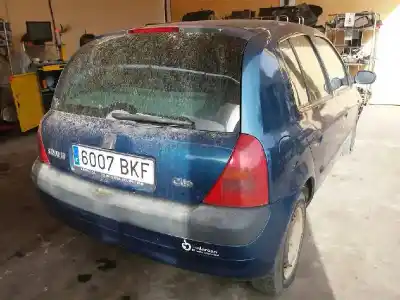 Scrapping Vehicle renault clio ii fase i (b/cbo) 1.9d rt b/cboa/f of the year 2001 powered f8q630