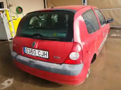 Здавання транспортного засобу renault clio ii fase ii (b/cb0) authentique 58 cv / 43 kw року 2003 потужний d7f720