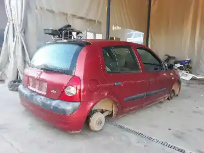 Здавання транспортного засобу renault clio ii fase ii (b/cb0) base authentique 75 cv / 55 kw року 2004 потужний d4f722