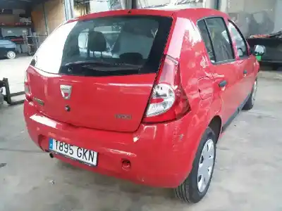 Veicolo di demolizione dacia sandero ambiance dell'anno 2009 alimentato k9k792